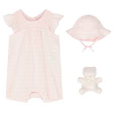 Ralph Lauren Baby Girls Pink White Gift Set Baby From Junior Couture Uk