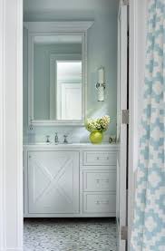 Maybe you would like to learn more about one of these? Turquoise Bathroom With Gray And Blue Penny Tiled Floor Contemporary Bathroom