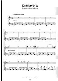 Ludovico Einaudi Primavera Sheet Music By Nicholas Yiu Issuu Download and print in pdf or midi free sheet music for primavera by ludovico einaudi arranged by guestinpiano for piano (solo). ludovico einaudi primavera sheet