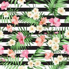 You aren't limited to roses or wildflowers; Tropical Flower Pattern Blossom Stock Vector Colourbox