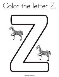 Sep 07, 2021 · top 10 letter 'z' coloring pages your toddler will love to learn & color. Color The Letter Z Coloring Page Twisty Noodle