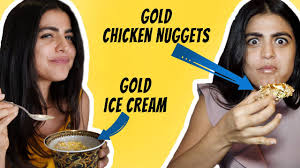 At different times in history, both sugar and salt were called white gold because they were so expensive salt is present in most foods, but in naturally occurring foodstuffs such as meats, vegetables and fruit, it is present in very small quantities. Eating 1000 Gold Food In Dubai 24k Gold Worth It Youtube