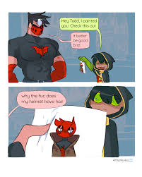 Jason and Damian by @amorkuku on Tumblr : rRedHood