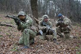 Browse 613,781 army soldier stock photos and images available, or search for us army soldier or army soldier silhouette to find more great stock photos and pictures. Army Military Soldiers Team Wearing Camouflage Uniforms And Ammunition Armed Assault Rifles Machine Gun Replicas Hidings In Woods Making Ambush In Forest Training In Tactical Teamwork Backgrounds Textures Indivstock