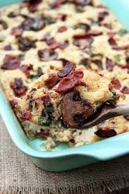 Vegetables and homemade cornbread are baked into a delicious traditional stuffing. Bacon Mushroom Cornbread Dressing And Being Kind Recipe Bacon Stuffed Mushrooms Recipes Cooking Recipes