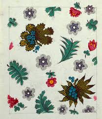 Maybe you would like to learn more about one of these? Beautiful Vintage Floral Pattern Designs For Textiles Picture Box Blue