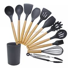 We did not find results for: Sunsky Kn020 11 In 1 Wooden Handle Silicone Non Stick Spatula Spoon Kitchen Tool Bucket Set