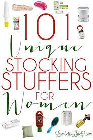 As an added bonus, every single item below costs $10. 101 Unique Stocking Stuffers For Women Stocking Stuffers For Women Unique Stocking Stuffers Unique Stockings