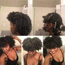 Wash N Go Banding Method I Banded My Hair Over Night While Wet For A Dry Result In The Mo Banding Method Natural Hair 3c Natural Hair Natural Hair Problems