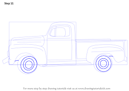 .vintage pickup trucks, old ford truck drawing sketch coloring, ford f150 coloring at colorings to and color, old cars coloring large images cars coloring truck rev's 34' ford by ramageart truck art, car drawings, art. Learn How To Draw A Vintage Truck Vintage Step By Step Drawing Tutorials