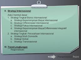 International Strategy Ppt Download