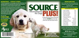 Today many such dog supplements are available in the market that can be beneficial for your canines. Source Plus For Dogs Source Micronutrients