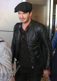 David Beckham David Beckham Style Outfits Leather Jacket Men Style David Beckham Style