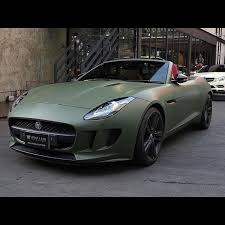 Jaguar F Type Matte Military Green Jaguar Military 3m Oracal Oracal970 Mactac Avery Arlon Arlonautotive Hexis Teckwrap Xpel Jaguar F Type Jaguar Car