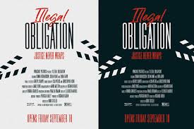 Talk to legal professionals online and save time. Legal Obligation The Movie Poster Credit Block Font