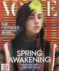 Billie eilish transformed into the epitome of old hollywood glamour for the latest cover of british vogue, and in the process, she broke a world record. Vogue Magazine March 2020 S Awakening Billie Eilish Buy Online In Azerbaijan At Azerbaijan Desertcart Com Productid 183628405