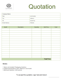 23 Free Collection Of Quotation Templates Quote Samples Word Excel Pdf Quote Template Estimate Template Quotations