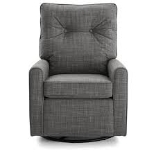 Recliners for small spaces have to be compact. Best Home Furnishings Best Xpress Phylicia 4007 Small Scale Swivel Glider Chair With Tufted Back Best Home Furnishings Upholstered Chairs
