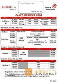 Telkom indihome menawarkan koneksi internet unlimited (tanpa batasan kuota) dengan teknologi fiber optic untuk kota anda, saat ini, tersedia layanan triple play . Pasang Internet Wifi Telkom Indonesia Di Kab Bogor Jawa Barat Jualo Com