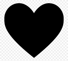 🖤 black heart (black | black heart | evil | wicked) | categories: Ul Icon Herz Schwarz Black Heart Silhouette Clipart 44245 Pinclipart