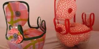 Diy Plastik Siseden Minyatur Koltuk Artesanato Reciclado Artesanato De Garrafa Moveis De Boneca