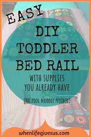 Get diy toddler rail today with drive up, pick up or same day delivery. The Easiest Diy Toddler Bed Rail Ever When Life Gives Us