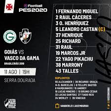 Time da casa vê fernando miguel pegar pênalti. Confira A Escalacao Do Vasco Para O Jogo Contra O Goias Netvasco
