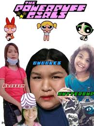 Blossom, commander and the leader Bubbles, she is the joy and the laughter  Buttercup, she's the toughest fighter Powerpuffs save the day... Fighting  crime, trying to save the world Here they come