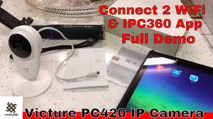 With saved videos, you can listen to the audio and take. Victure Pc420 Ip Camera Connecting To Wifi Ipc360 App Youtube