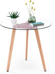 If you check the website of the designer, you will be able to see that this chair's installation can be seen in a classroom setting. Amazon Com Ivinta Modern Small Dining Table Round Glass Coffee Table Farmhouse Kitchen Table For Small Spaces Accent Table Sofa Table Small Bistro Table Leisure Tea For Dining Room Living Room 31 5