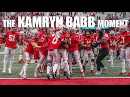 2022 Ohio State Football: THE KAMRYN BABB MOMENT