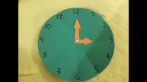 Reciclado creativo por rosa montesa. Reloj Elaborado En Cartulina Youtube