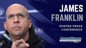 Penn State head coach James Franklin winter press conference
