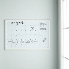 Add sticky strips to mount the whiteboard. The Best Whiteboard Calendars Work From Home Adviser
