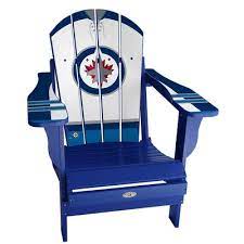 my custom sports chair nhl away plastic folding adirondack chair finish blue nhl winnipeg jets folding adirondack chairs sport chair adirondack chair