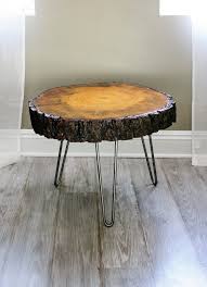 24 Wide Tree Slice Coffee Table Found Wood Wood Slice 400 00 Via Etsy Wood Slice Coffee Table Coffee Table Wood Tree Slices