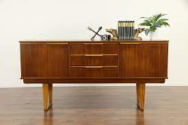 Midcentury Modern Scandinavian Vintage Teak Credenza Or Sideboard 32784 Mid Century Modern Sideboard Vintage Living Room Furniture Teak Credenza