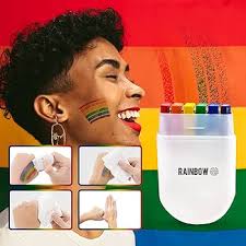 Festival Makeup VIOLA HOUSE Rainbow Face Paint Stick