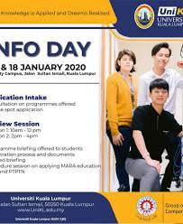 We are getting a large number of students asking us if they can apply now for september 2019, and we are pleased to confirm that admissions for 2019 intake is now open! News Event Showcase Unikl Miit