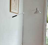 Counterbalance Chrome Floor Lamp — counter-space