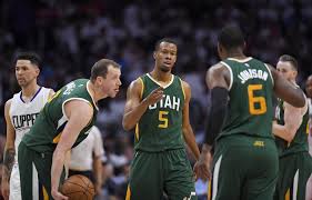 View his overall, offense & defense attributes, badges, and compare him with other players in the league. Jazz Flatten Clippers 104 91 Win 1st Round Series 4 3