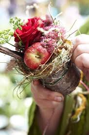 Blumen Herbst Dekoration Gesteck Bloemstukken Landelijke Bloemstukken Bloemendecoraties