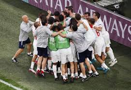 The swiss managed to forced multiple corners. 9ndfx8vxfoefhm