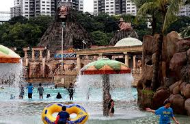 Go to the sunway lagoon water park in kuala lumpur, malaysia and go to surf beach. Sunway Lagoon Theme Park Heart Throbbing Rides Will Make You Scream