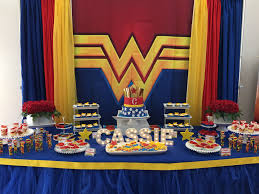 Wonder Woman Party Wonder Woman Party Cookie Decorating Party Diva Birthday Parties