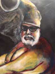 Facebooking Vic Reeves Original Oil On Canvas New Vic Reeves Art Online Art