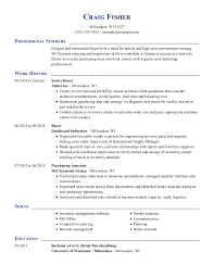 Professional Buyer Resume Examples Purchasing Livecareer