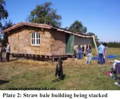 Straw bale construction load bearing vs post and beam. Evaluation Of Effectiveness Of Strawbale As A Building Material Civil Engineering Portal Biggest Civil Engineering Information Sharing Website