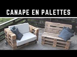 Comment Fabriquer Un Canape En Palette Avec Un Dossier Incline Version Complete Youtube Fabriquer Un Canape Canape Palette Salon En Palettes