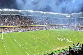 The queensland country bank stadium is a centrally located, 25,000 seat,. Queensland Country Bank Stadium Hosts First Nrl Fixture Australasian Leisure Management